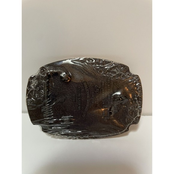 Pendleton Roundup 1986 ADM Award Design Solid Brass Vintage Belt Buckle Wrapped - Picture 7 of 10